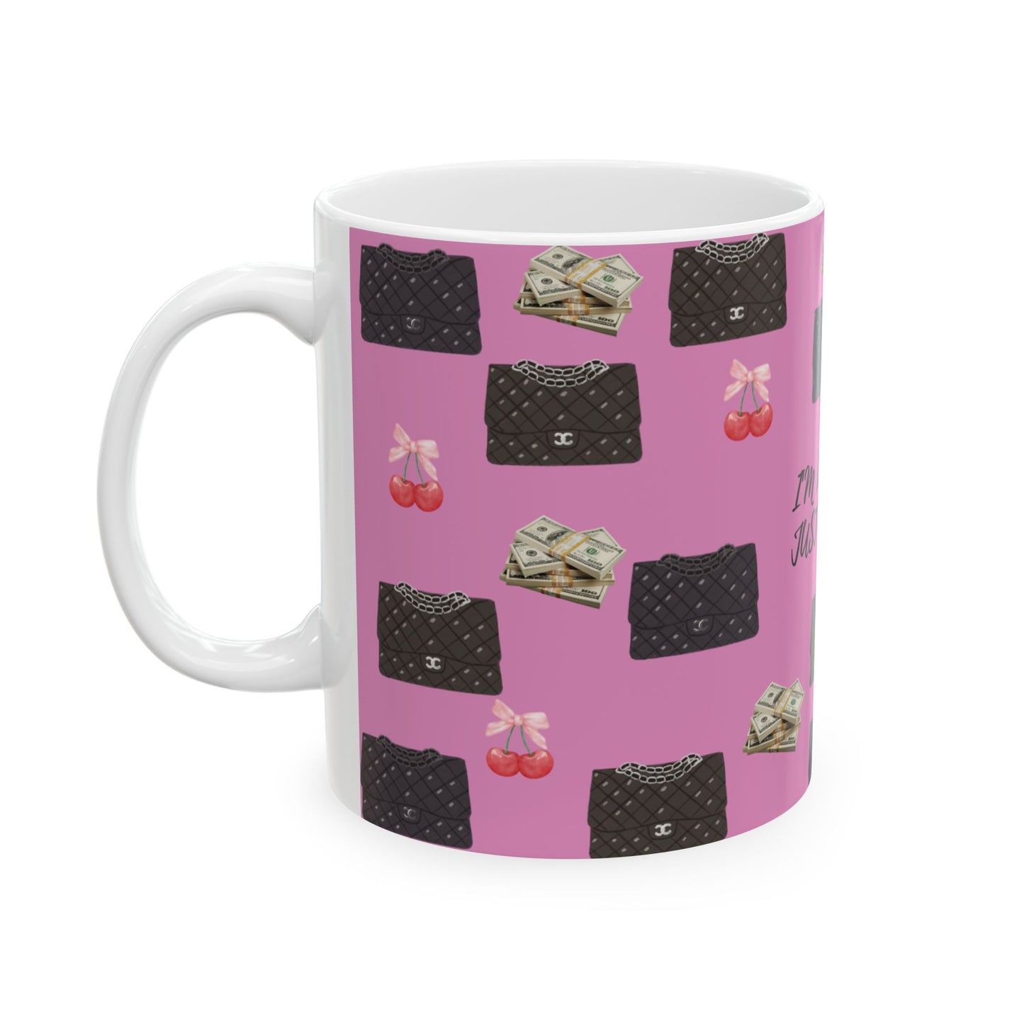 Stylish Ceramic Mug, Unique Gift for Her,