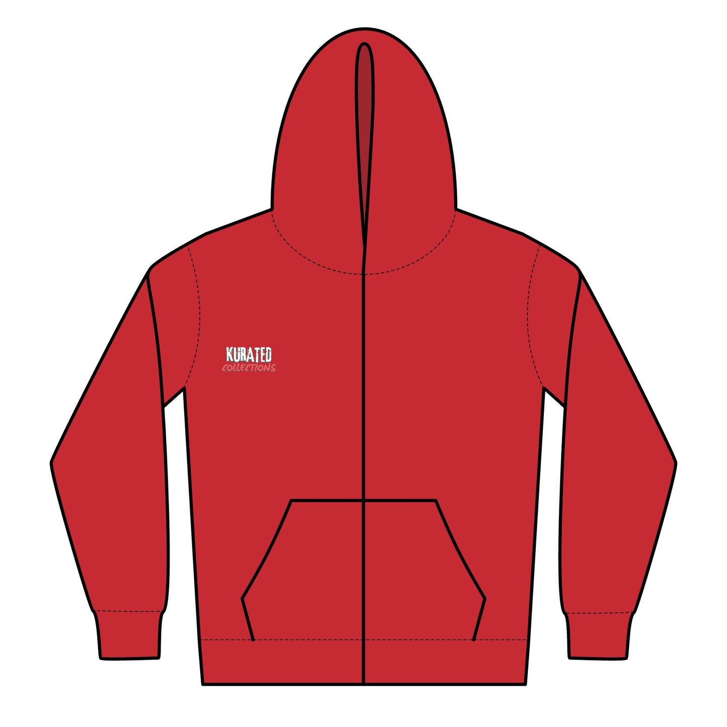 Youth Heavy Blend Zipped Hoodie