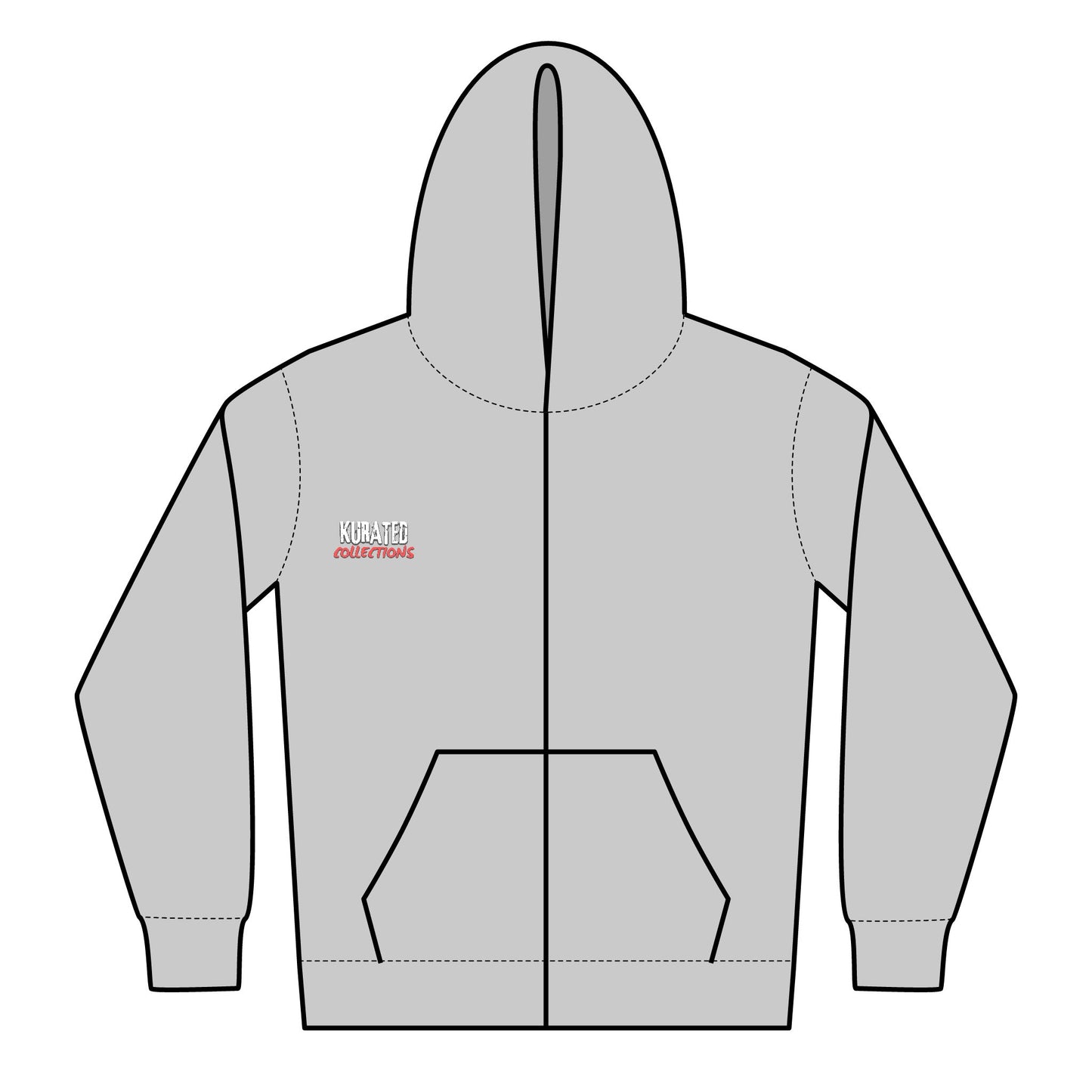Youth Heavy Blend Zipped Hoodie