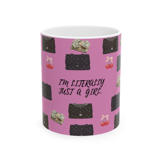 Stylish Ceramic Mug, Unique Gift for Her,