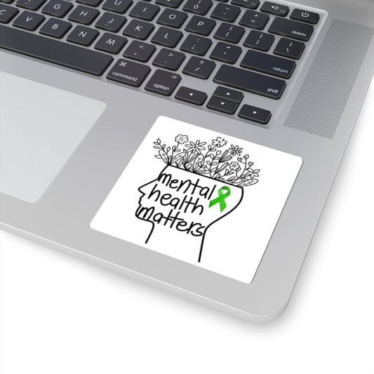 Mental Health Matters Kiss-Cut Stickers | Motivational Decals